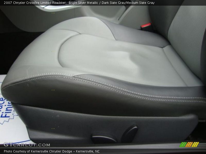 Bright Silver Metallic / Dark Slate Gray/Medium Slate Gray 2007 Chrysler Crossfire Limited Roadster