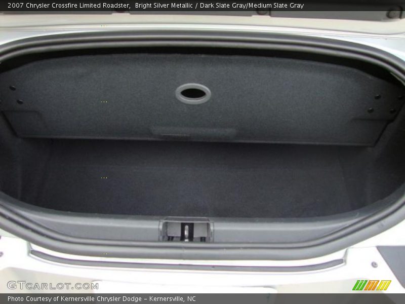  2007 Crossfire Limited Roadster Trunk