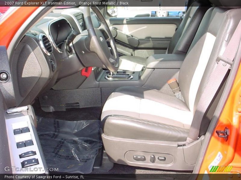 Orange Frost Metallic / Black 2007 Ford Explorer XLT Ironman Edition
