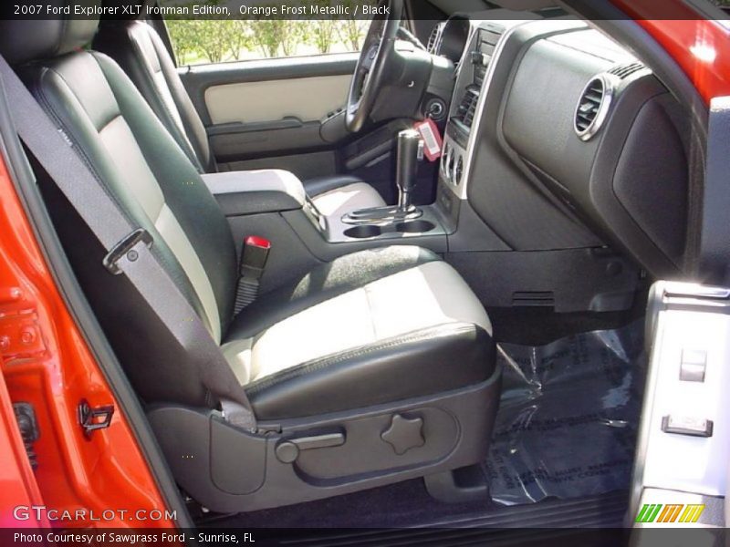 Orange Frost Metallic / Black 2007 Ford Explorer XLT Ironman Edition