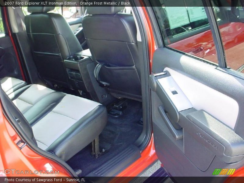 Orange Frost Metallic / Black 2007 Ford Explorer XLT Ironman Edition