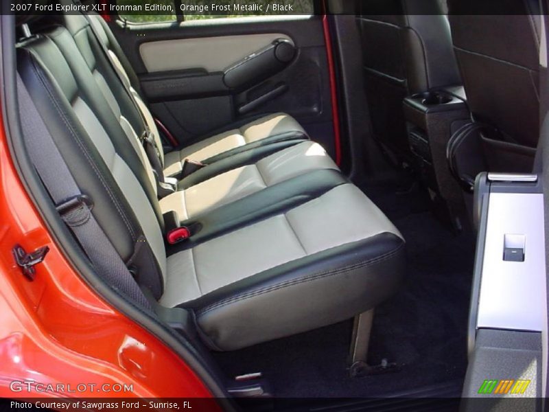 Orange Frost Metallic / Black 2007 Ford Explorer XLT Ironman Edition