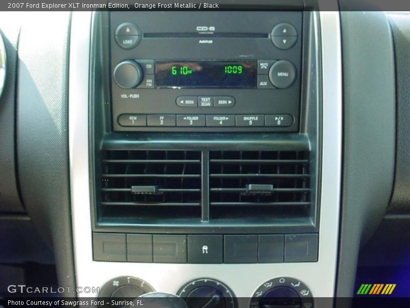 Audio System of 2007 Explorer XLT Ironman Edition