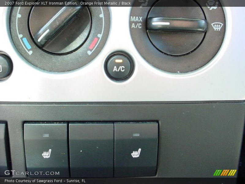 Orange Frost Metallic / Black 2007 Ford Explorer XLT Ironman Edition
