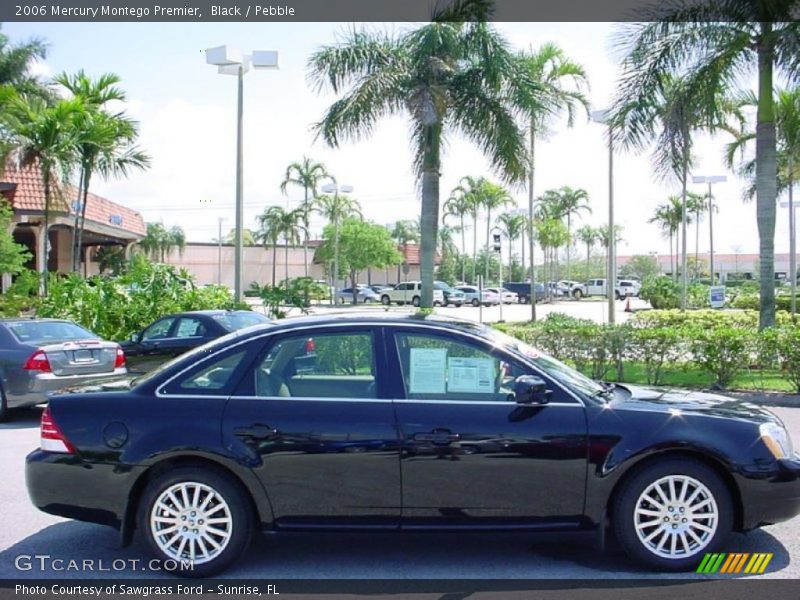 Black / Pebble 2006 Mercury Montego Premier