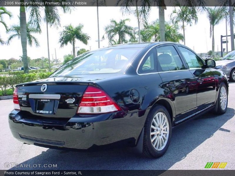 Black / Pebble 2006 Mercury Montego Premier