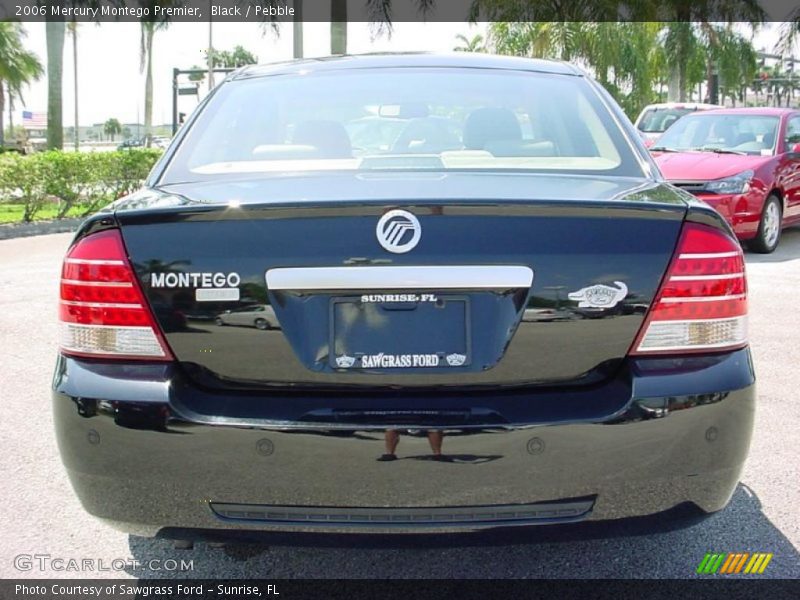 Black / Pebble 2006 Mercury Montego Premier