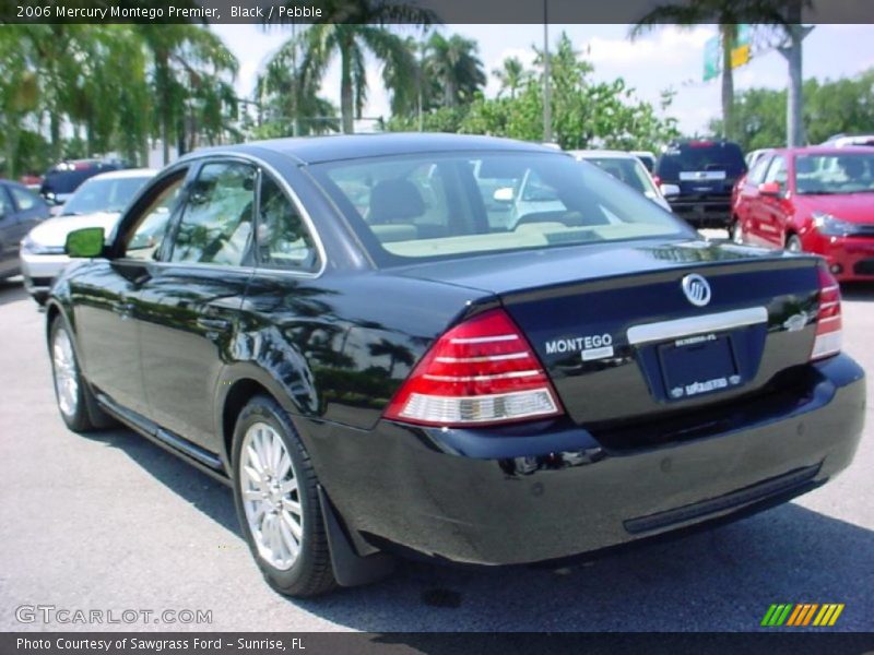 Black / Pebble 2006 Mercury Montego Premier