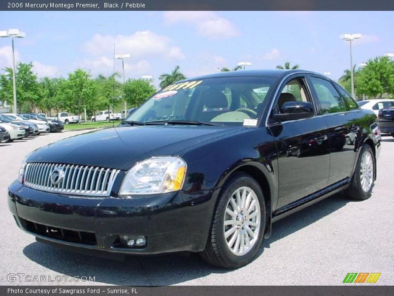 Black / Pebble 2006 Mercury Montego Premier