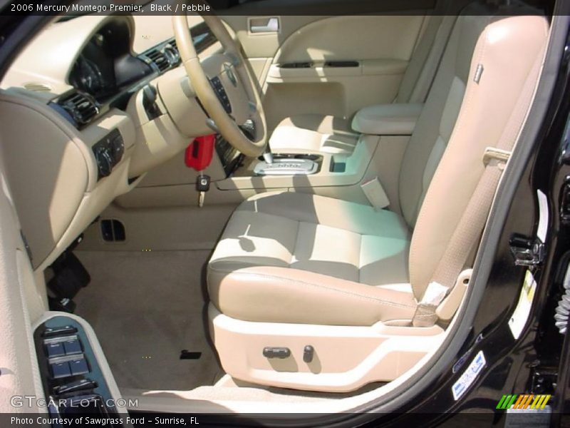 Black / Pebble 2006 Mercury Montego Premier
