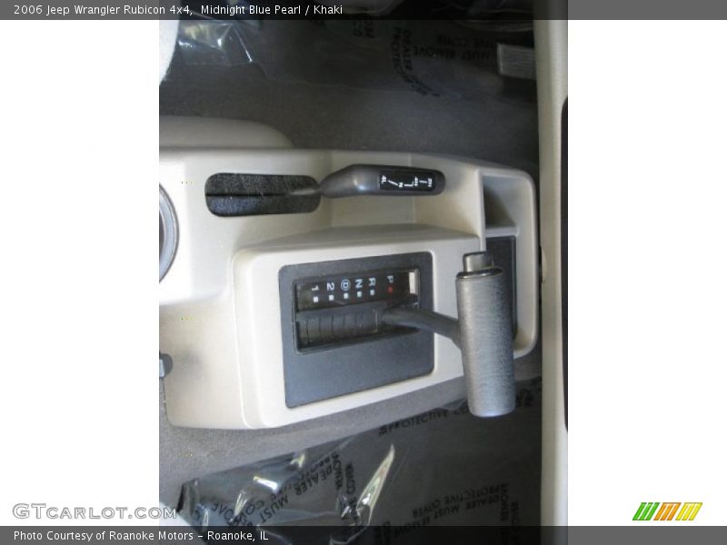 Midnight Blue Pearl / Khaki 2006 Jeep Wrangler Rubicon 4x4