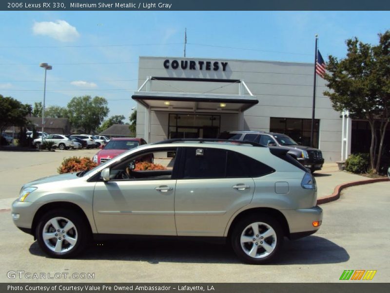 Millenium Silver Metallic / Light Gray 2006 Lexus RX 330