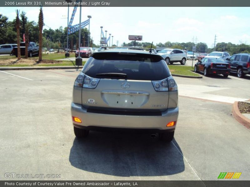 Millenium Silver Metallic / Light Gray 2006 Lexus RX 330