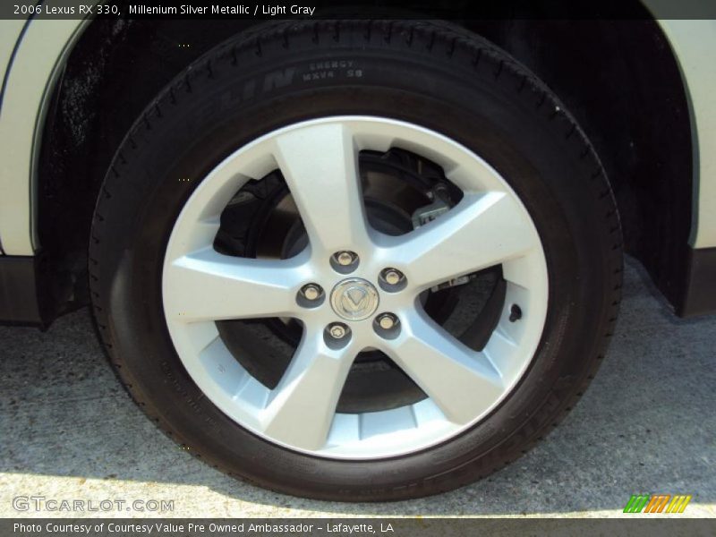Millenium Silver Metallic / Light Gray 2006 Lexus RX 330