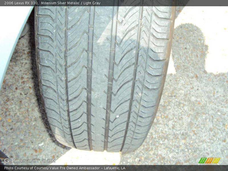Millenium Silver Metallic / Light Gray 2006 Lexus RX 330