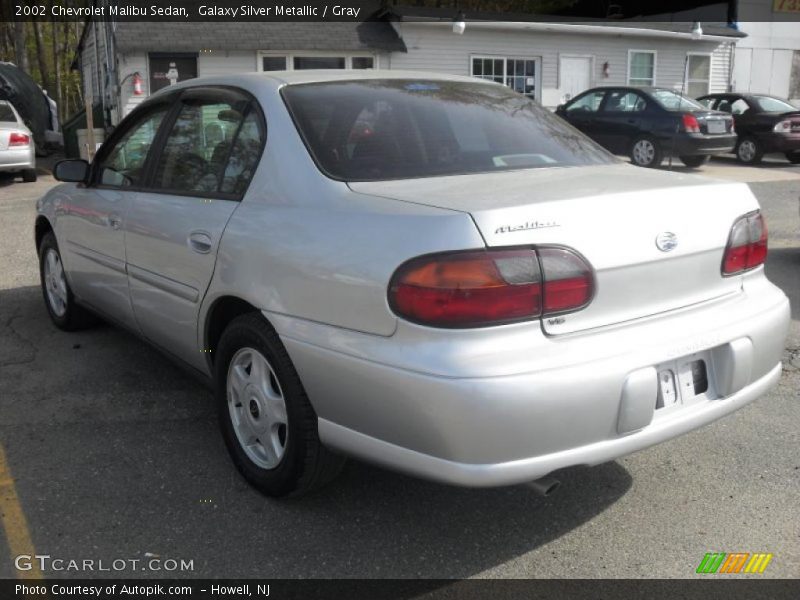 Galaxy Silver Metallic / Gray 2002 Chevrolet Malibu Sedan