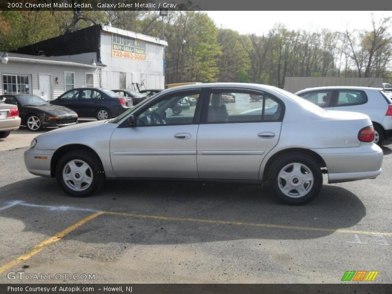 Galaxy Silver Metallic / Gray 2002 Chevrolet Malibu Sedan