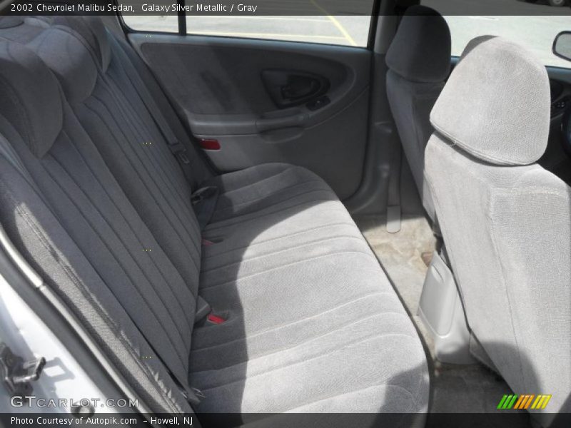 Galaxy Silver Metallic / Gray 2002 Chevrolet Malibu Sedan