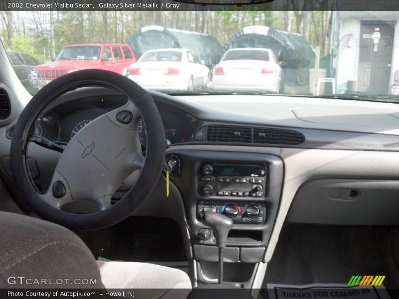 Galaxy Silver Metallic / Gray 2002 Chevrolet Malibu Sedan