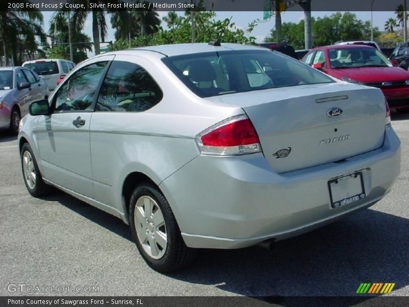 Silver Frost Metallic / Medium Stone 2008 Ford Focus S Coupe