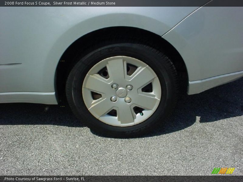 Silver Frost Metallic / Medium Stone 2008 Ford Focus S Coupe
