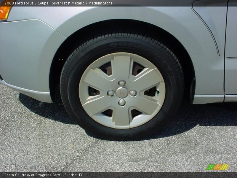 Silver Frost Metallic / Medium Stone 2008 Ford Focus S Coupe