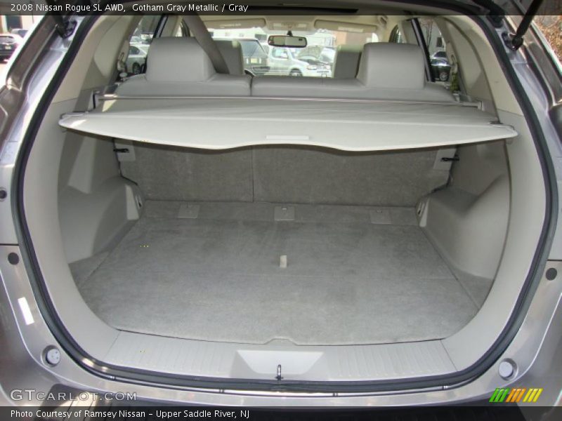 Gotham Gray Metallic / Gray 2008 Nissan Rogue SL AWD