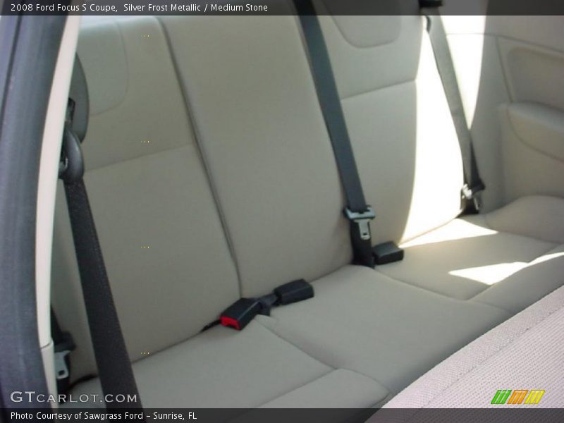 Silver Frost Metallic / Medium Stone 2008 Ford Focus S Coupe