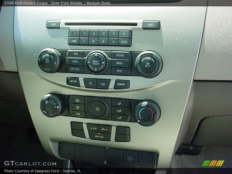 Silver Frost Metallic / Medium Stone 2008 Ford Focus S Coupe