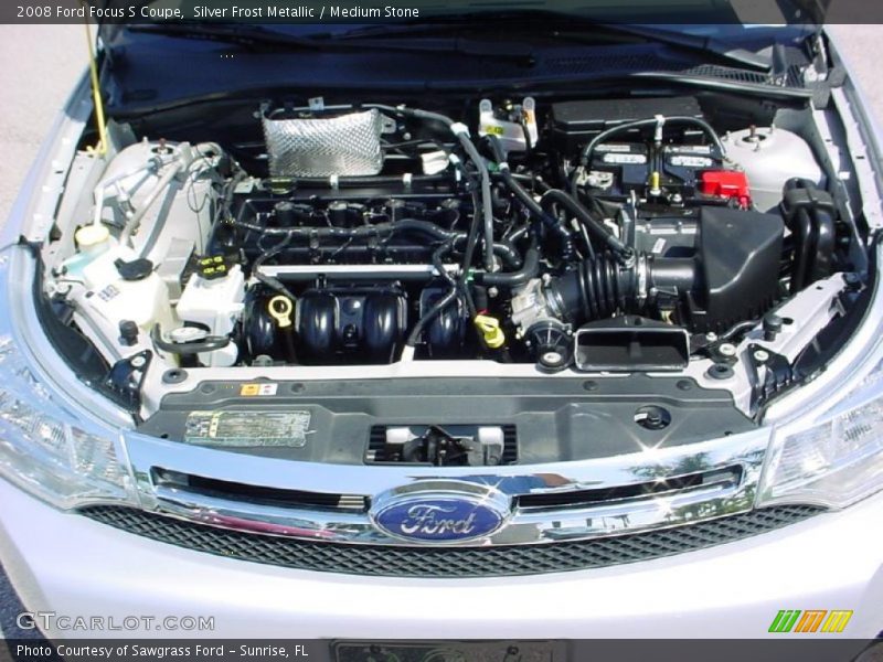 Silver Frost Metallic / Medium Stone 2008 Ford Focus S Coupe