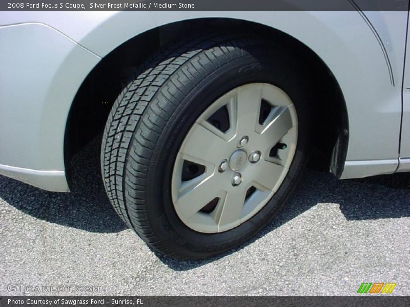 Silver Frost Metallic / Medium Stone 2008 Ford Focus S Coupe