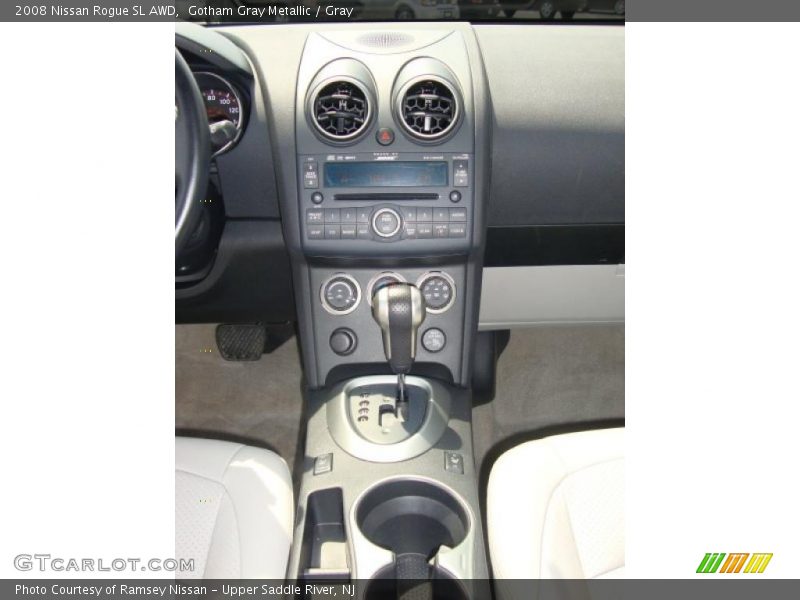 Gotham Gray Metallic / Gray 2008 Nissan Rogue SL AWD