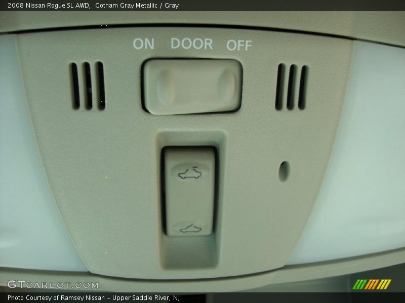 Gotham Gray Metallic / Gray 2008 Nissan Rogue SL AWD