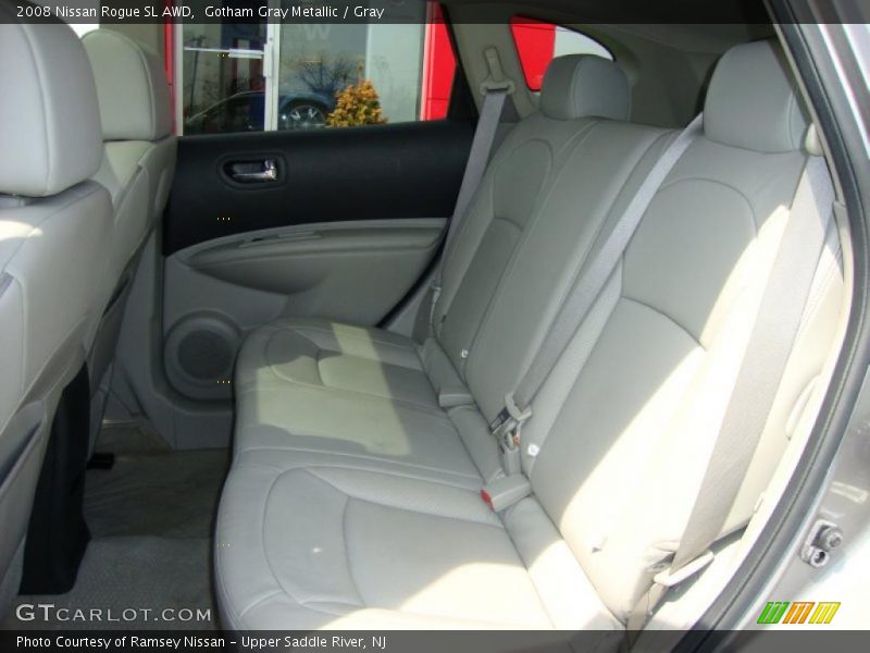 Gotham Gray Metallic / Gray 2008 Nissan Rogue SL AWD