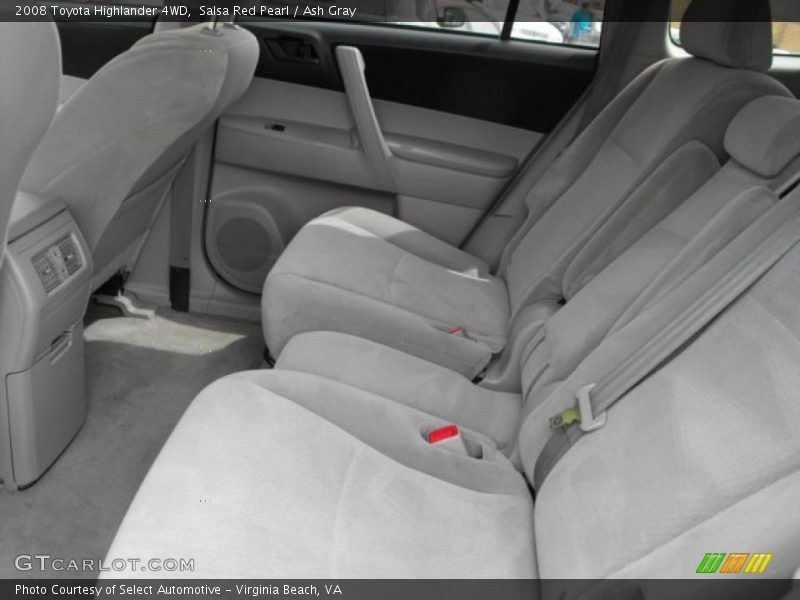 Salsa Red Pearl / Ash Gray 2008 Toyota Highlander 4WD