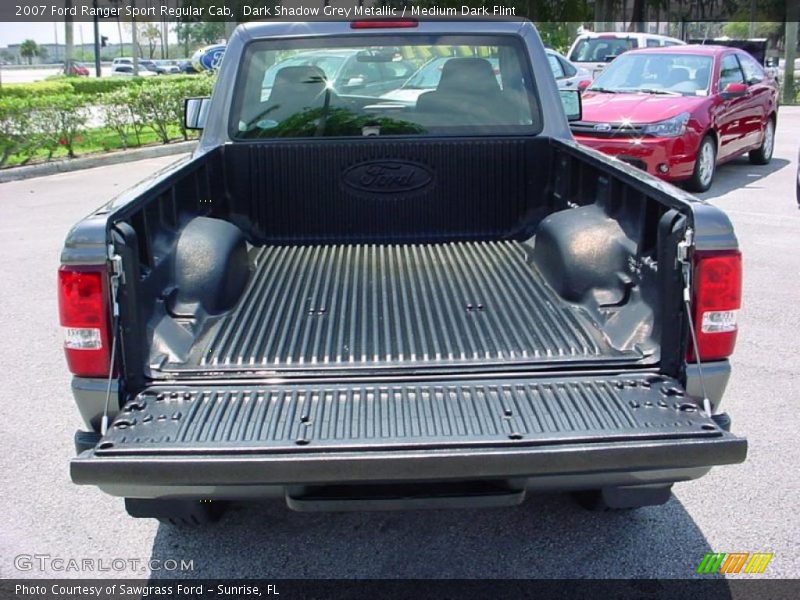 Dark Shadow Grey Metallic / Medium Dark Flint 2007 Ford Ranger Sport Regular Cab