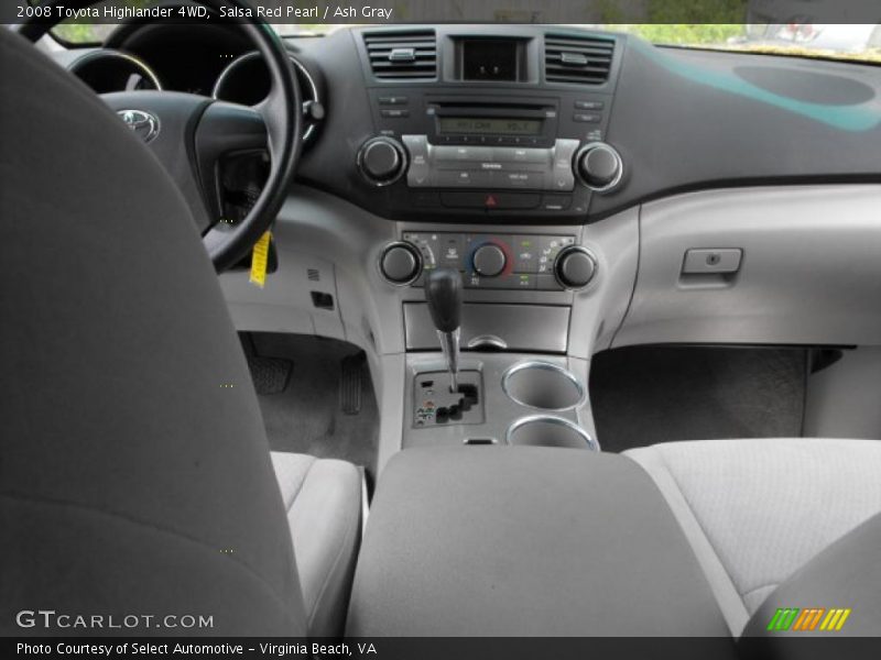 Salsa Red Pearl / Ash Gray 2008 Toyota Highlander 4WD