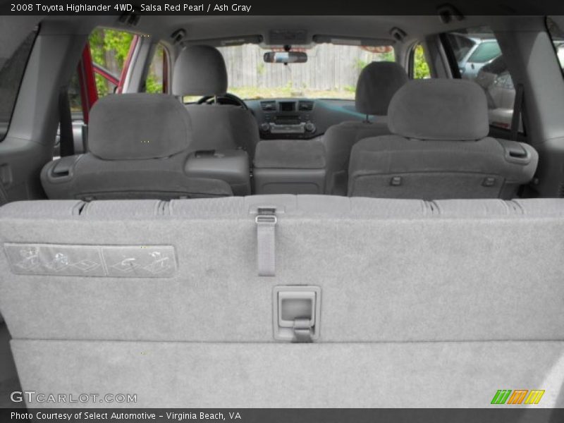 Salsa Red Pearl / Ash Gray 2008 Toyota Highlander 4WD