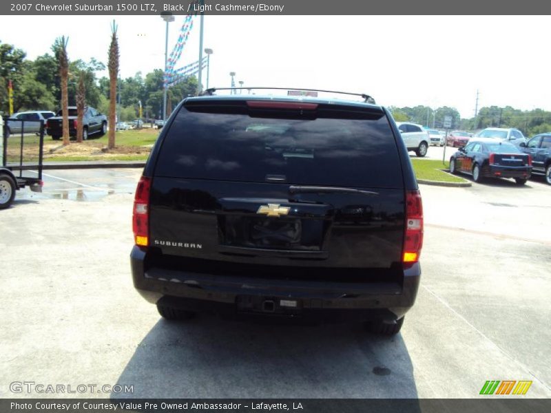 Black / Light Cashmere/Ebony 2007 Chevrolet Suburban 1500 LTZ