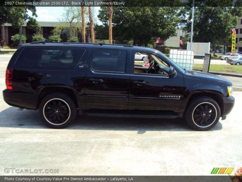 Black / Light Cashmere/Ebony 2007 Chevrolet Suburban 1500 LTZ