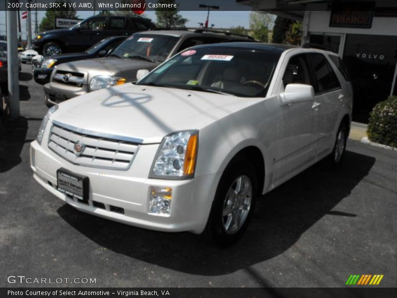 White Diamond / Cashmere 2007 Cadillac SRX 4 V6 AWD