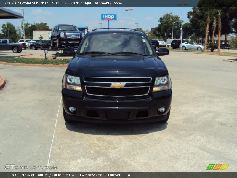 Black / Light Cashmere/Ebony 2007 Chevrolet Suburban 1500 LTZ