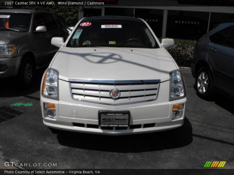 White Diamond / Cashmere 2007 Cadillac SRX 4 V6 AWD