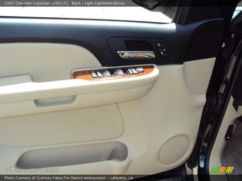 Black / Light Cashmere/Ebony 2007 Chevrolet Suburban 1500 LTZ