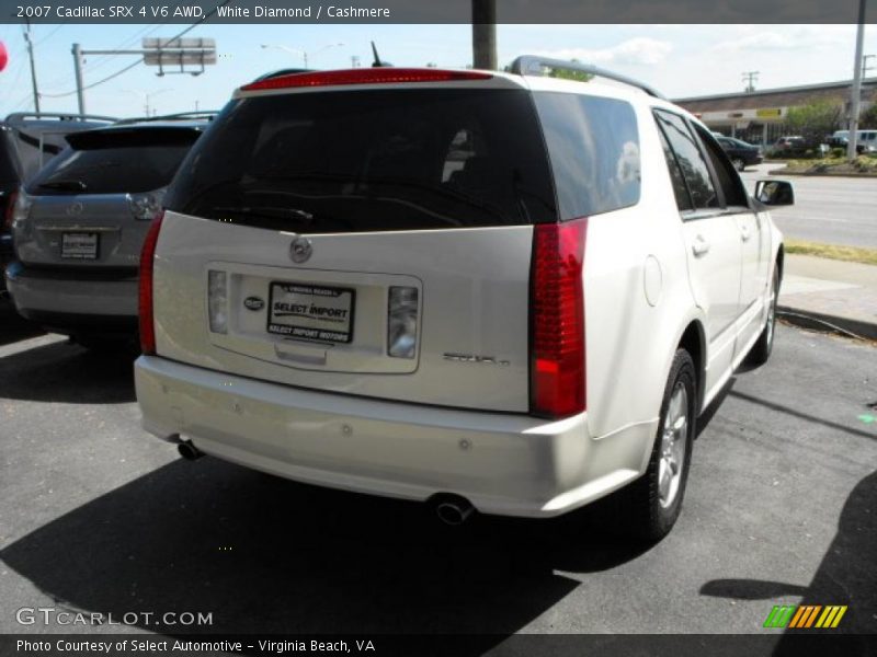 White Diamond / Cashmere 2007 Cadillac SRX 4 V6 AWD