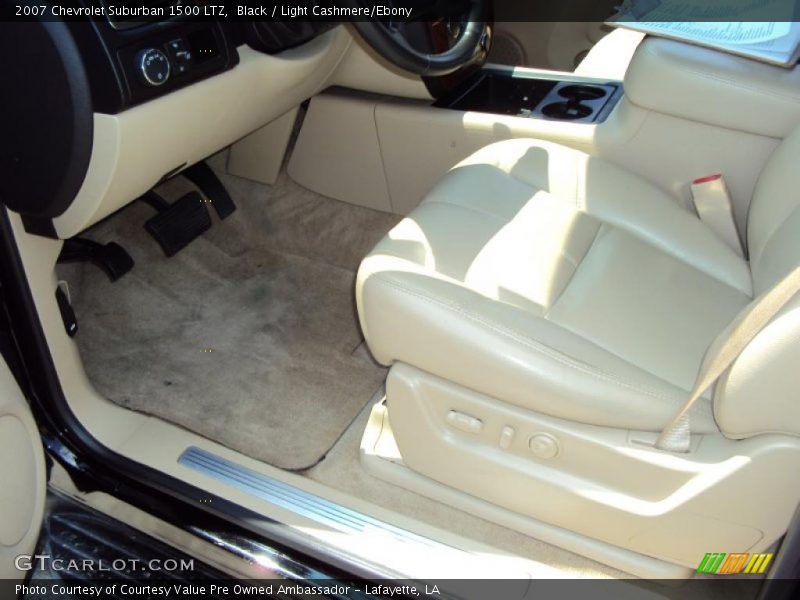 Black / Light Cashmere/Ebony 2007 Chevrolet Suburban 1500 LTZ