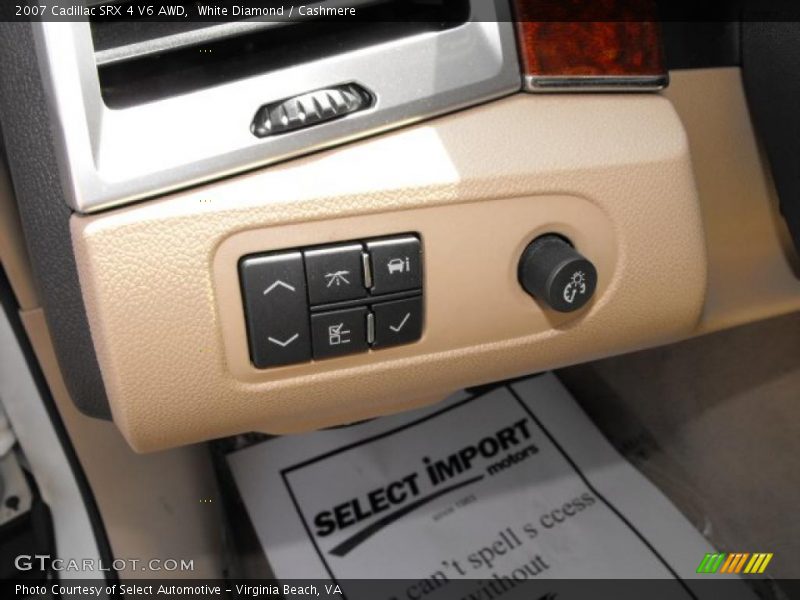 White Diamond / Cashmere 2007 Cadillac SRX 4 V6 AWD