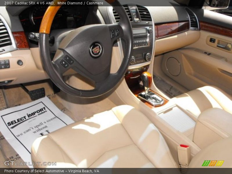 White Diamond / Cashmere 2007 Cadillac SRX 4 V6 AWD
