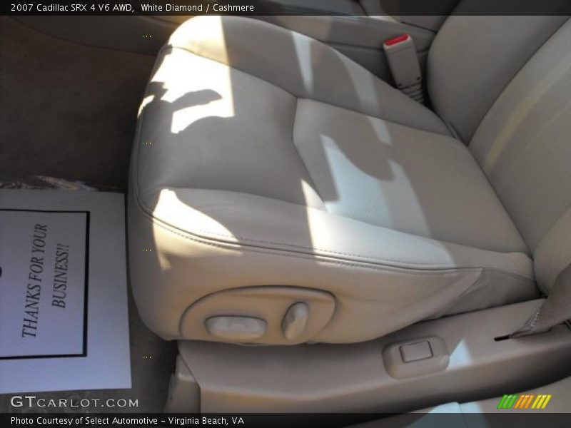 White Diamond / Cashmere 2007 Cadillac SRX 4 V6 AWD