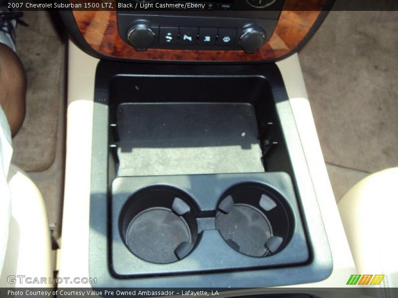 Black / Light Cashmere/Ebony 2007 Chevrolet Suburban 1500 LTZ